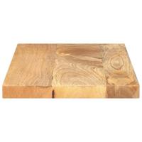 Tafelblad rechthoekig 60x20x3,8 cm massief mangohout - thumbnail