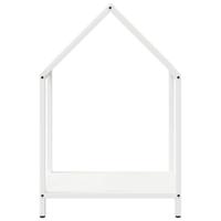 Brandhoutrek 40x25x60 cm koudgewalst staal wit - thumbnail