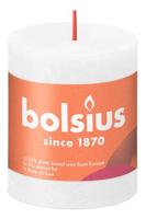 Bolsius Stompkaars 8cm Rustic Shine Cloudy White - thumbnail