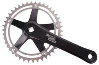 Sturmey Archer crankstel 46T zwart/zilver 170mm FCT66 (SA) - thumbnail