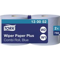 Poetspapier tork w2 premium 2laags 750 vel blauw - thumbnail