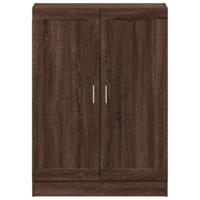 Boekenkast 82,5x30,5x115 cm bewerkt hout bruineikenkleurig - thumbnail