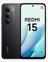 XIAOMI Redmi 15 Smartphone 8 + 256 GB, Midnight, 6,9 inch 120 Hz display, Snapdragon 685 processor, 50 MP camera, 7000 mAh accu, oplader niet inbegrepen - thumbnail