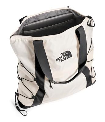 The North Face Borealis Tote Schoudertas Gardenia White/TNF Black 22L The North Face Borealis Tote Schoudertas Gardenia White/TNF Black 22L