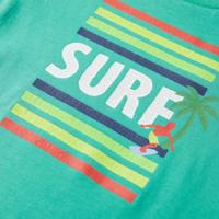 Kindershirt 104 groen - thumbnail