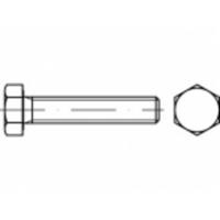 TOOLCRAFT TO-5410251 Zeskantbout M8 120 mm Buitenzeskant Staal Galvanisch verzinkt 100 stuk(s) - thumbnail