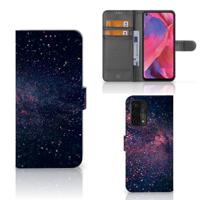 OPPO A54 5G | A74 5G | A93 5G | Book Case | Stars - thumbnail