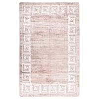 Vloerkleed wasbaar anti-slip 160x230 cm beige - thumbnail
