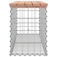 Tuinbank schanskorfontwerp 103x31,5x42 cm massief douglashout - thumbnail