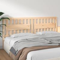 Hoofdbord 205,5x4x100 cm massief grenenhout - thumbnail