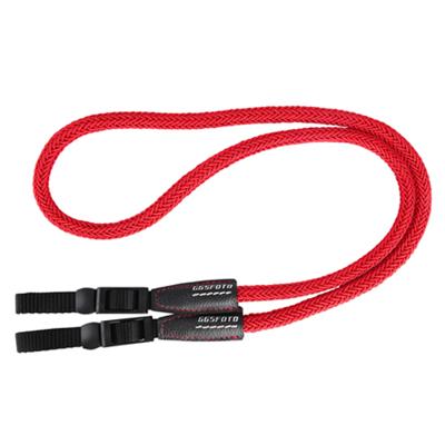 GGS Foto NMS-2BR Neckstrap Rectangle rood