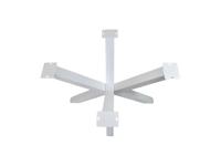 Onderstel Oakland Outdoor 3D-Model - 100x80x72 - Gepoedercoat wit - - thumbnail