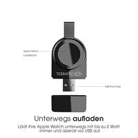 TerraTec ChargeAir Watch Apple Watch USB-laadstation mobiel. Compatibel met Apple Watch Series 6, SE (2020) / Series 5 / Series 4 / Series 3 / Series 2 / Series 1/44 mm / 42 mm / 40 mm / 38 mm - thumbnail
