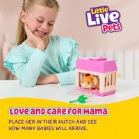 Speelset - LITTLE LIVE PETS - Mama Surprise Hamsters - Inclusief baby's - Aanpasbare accessoires - thumbnail