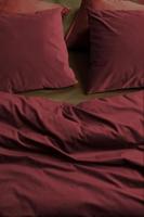 At Home At Home by BeddingHouse Tender Dekbedovertrek Donker Rood 200 x 200/220 cm - thumbnail