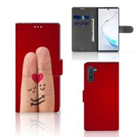 Samsung Galaxy Note 10 | Wallet Case | met Pasjes | Liefde - Origineel Romantisch Cadeau - thumbnail