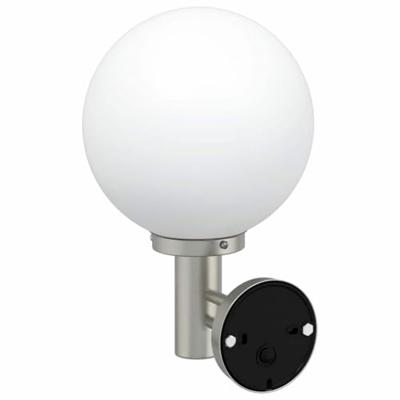 VidaXL Buiten wandlamp 2 pcs zilver 28 x 25 x 38 cm