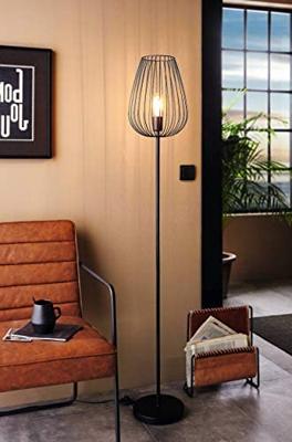 Eglo Vloerlamp e27 zwart &apos;newtown&apos;