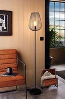 Eglo Vloerlamp e27 zwart &apos;newtown&apos; - thumbnail