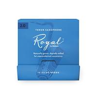 D&apos;Addario Woodwinds RKB0120-B25 Royal Tenorsaxofoon rieten, sterkte 2.0, 25 stuks, filed - thumbnail