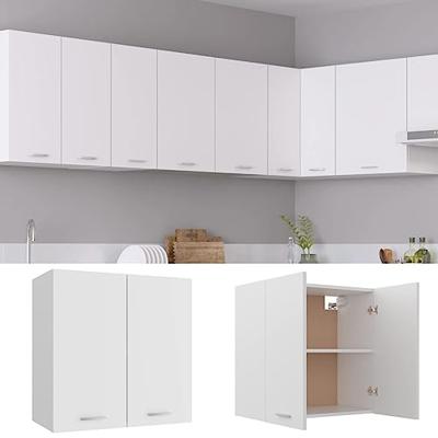 VidaXL Bovenkast lyon 60x31x60 cm bewerkt hout wit VidaXL Bovenkast lyon 60x31x60 cm bewerkt hout wit