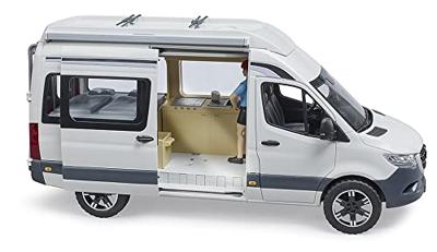 Bruder Mercedes Sprinter camper met bestuurder - thumbnail