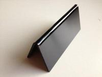 Dakstandaard ZWART acryl 130x60mm bxh - thumbnail