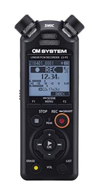 OM System LS-P5 digitale handheld audiorecorder