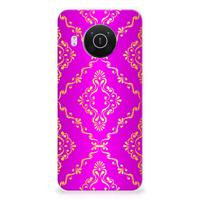 Siliconen Hoesje Nokia X10 | X20 Barok Roze - thumbnail