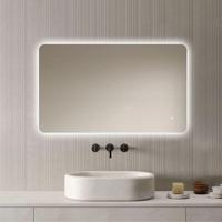 Loxa - Rechthoekige Badkamerspiegel Malaga met led 100x60cm - Dimbaar - 3 Led standen - Condensvrij vlak - Duurzame kwalieit - Eenvoudige installatie - thumbnail