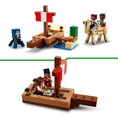 LEGO Minecraft 21259 Piratenschipreis-, bouw- en ontdekkingsset