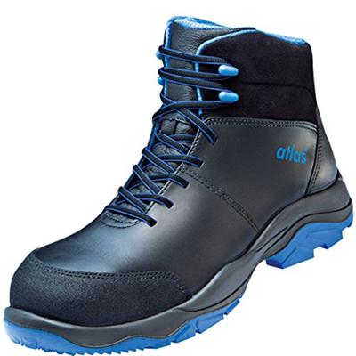 Atlas Werkschoen SL 84 Hoog S2 | Zwart/Blauw | Maat 46 - 00.012.098.46