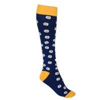 Mondoni Ei kniekousen donkerblauw maat:35-38 - thumbnail