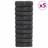 VidaXL Gastendoekjes solund 50 st 600 g/m² 30x50 cm antraciet - thumbnail