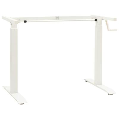 VidaXL Zit-stabureauframe met slinger handmatig wit