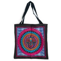 Tote Bag Katoen - Hamsa Hand (45 cm) - thumbnail