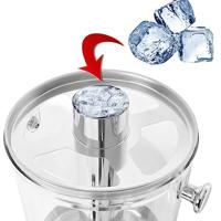 VidaXL Drievoudige sapdispenser roestvrij staal 3x8 l - thumbnail