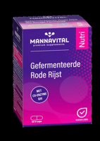Mannavital Gefermenteerde Rode Rijst V-caps 60 - thumbnail