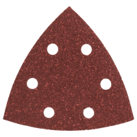 Bosch Accessories 2609256A49 Deltaschuurpapier Met klittenband, Geperforeerd Korrelgrootte (num) 60 Hoekmaat 93 mm 5 stuk(s) - thumbnail