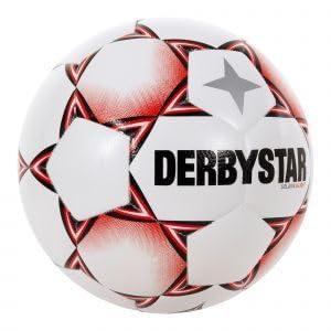 Derbystar Solaris Super Light Voetbal Maat 5 Wit Rood Zwart