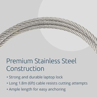 Kensington EQ laptopslot NanoSaver 2.0, met sleutel