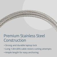 Kensington EQ laptopslot NanoSaver 2.0, met sleutel - thumbnail