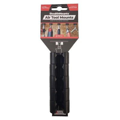 Stealthmounts Luchtgereedschapbevestigingen | Zwart | 5 stuks - OM-ATM-BLK-5 Stealthmounts Luchtgereedschapbevestigingen | Zwart | 5 stuks - OM-ATM-BLK-5