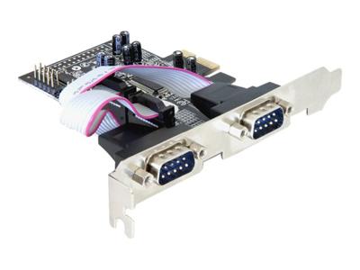 Delock 89178 PCI Express x1-kaart naar 4 x seriële RS-232