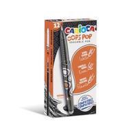 Carioca gelroller Oops Pop, medium, uitwisbaar, doos van 12 stuks, zwart - thumbnail