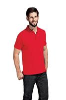 Promodoro E4001 Men´s Superior Polo - Fire Red - M - thumbnail