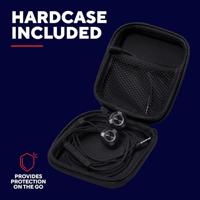 Trust GXT 406 Pine Bedrade Gaming Oordopjes voor Nintendo Switch PS5 PS4 Xbox PC, 3.5mm In Ear Hoofdtelefoon met Microfoon, Oortelefoon met Inline Bediening, Inclusief Hardcase, Zwart - thumbnail