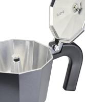 Italiaanse Koffiepot Monix Braisogona_M640006 Zwart Aluminium 6 Kopjes - thumbnail
