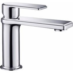 Ben Mondial 1-gats wastafelkraan exclusief waste chroom Ben Mondial 1-gats wastafelkraan exclusief waste chroom