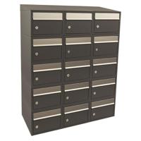 Stoer! Brickset 3-Breed, 5-Hoog Met Dak Antraciet - 40215065_3x5d - thumbnail